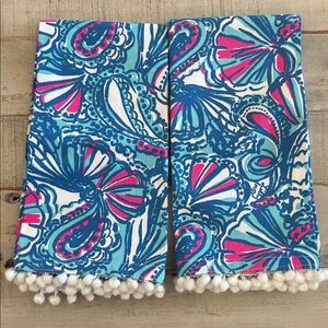 Lilly Pulitzer Set Of My Fans Guest Towels